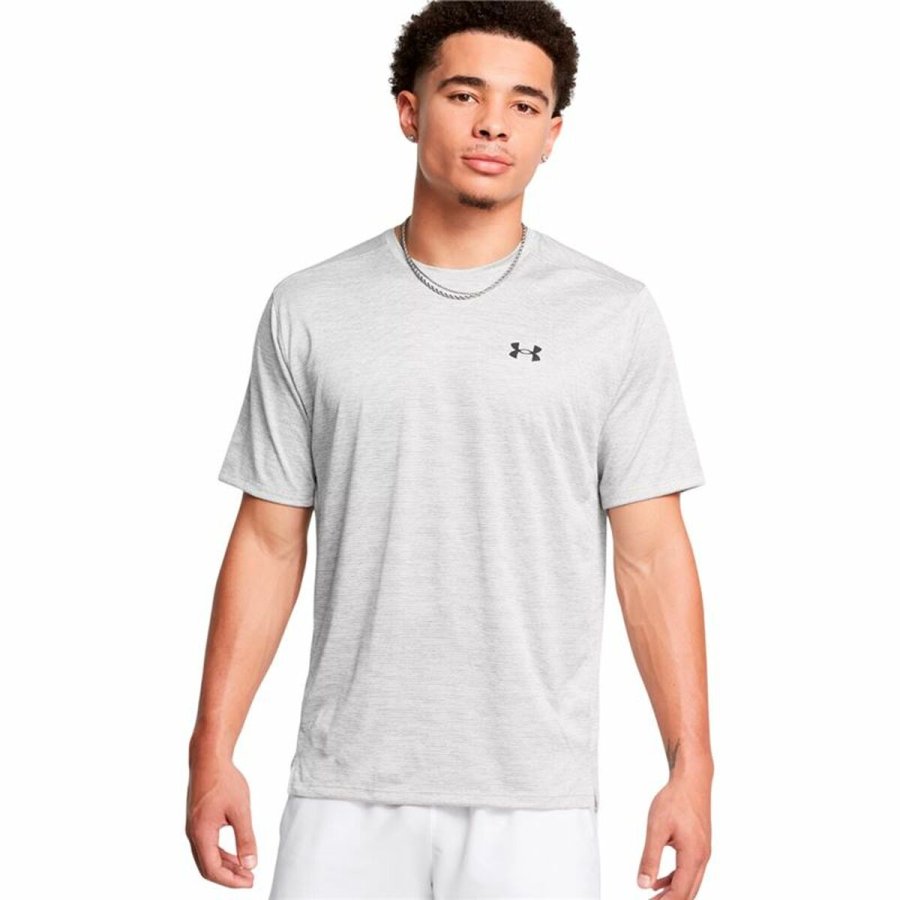 Kortrmet T-shirt til Mnd Under Armour Tech Vent Ss Lysegr #1