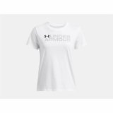 Kortrmet T-shirt til Kvinder Under Armour Bl Pack SS Hvid #2