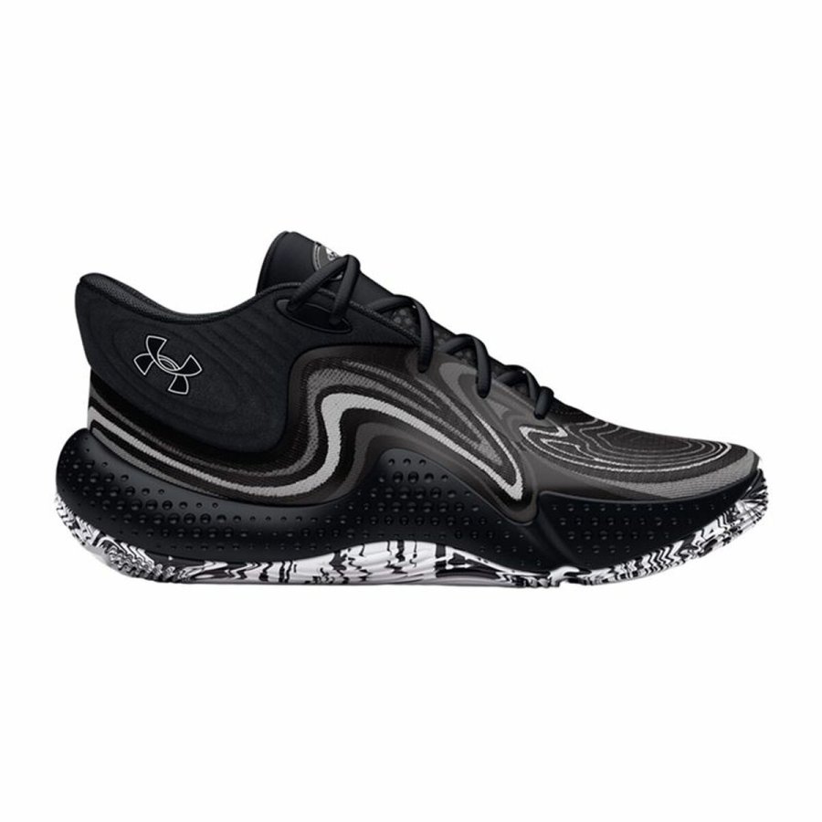 Basketballsko til voksne Under Armour Spawn 6 Mid #1