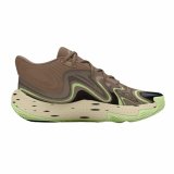 Basketballsko til voksne Under Armour Spawn 6 Mid Brun #1