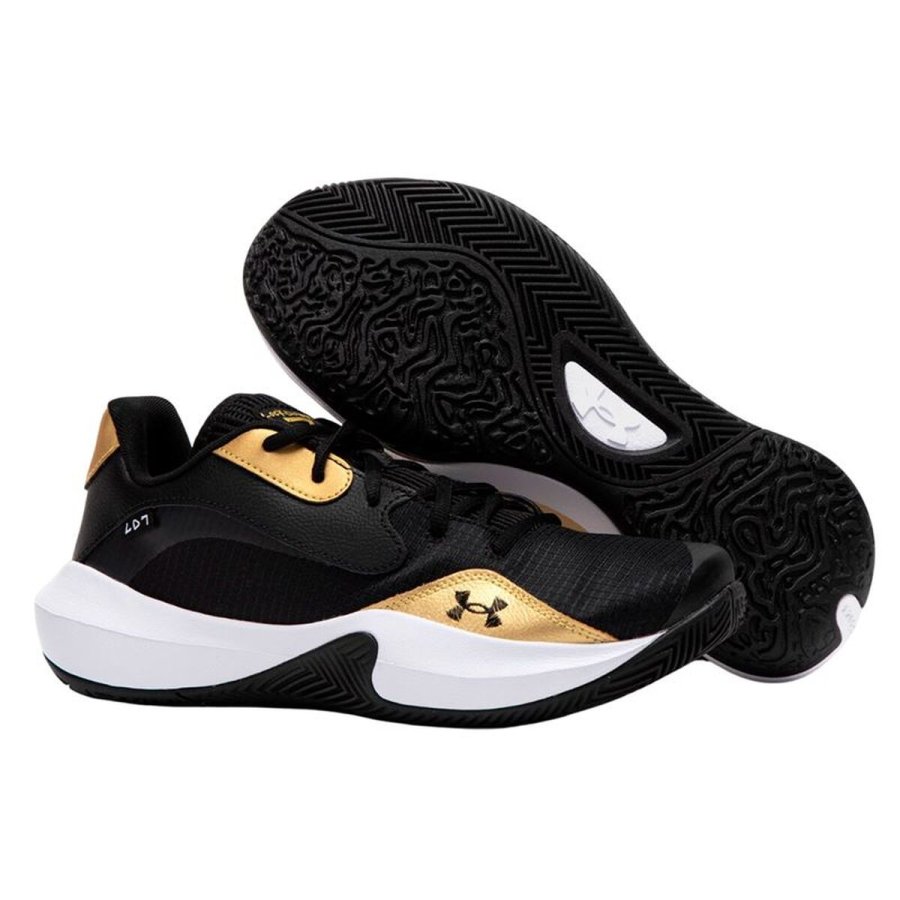 Basketballsko til voksne Under Armour Lockdown 7 Sort #3