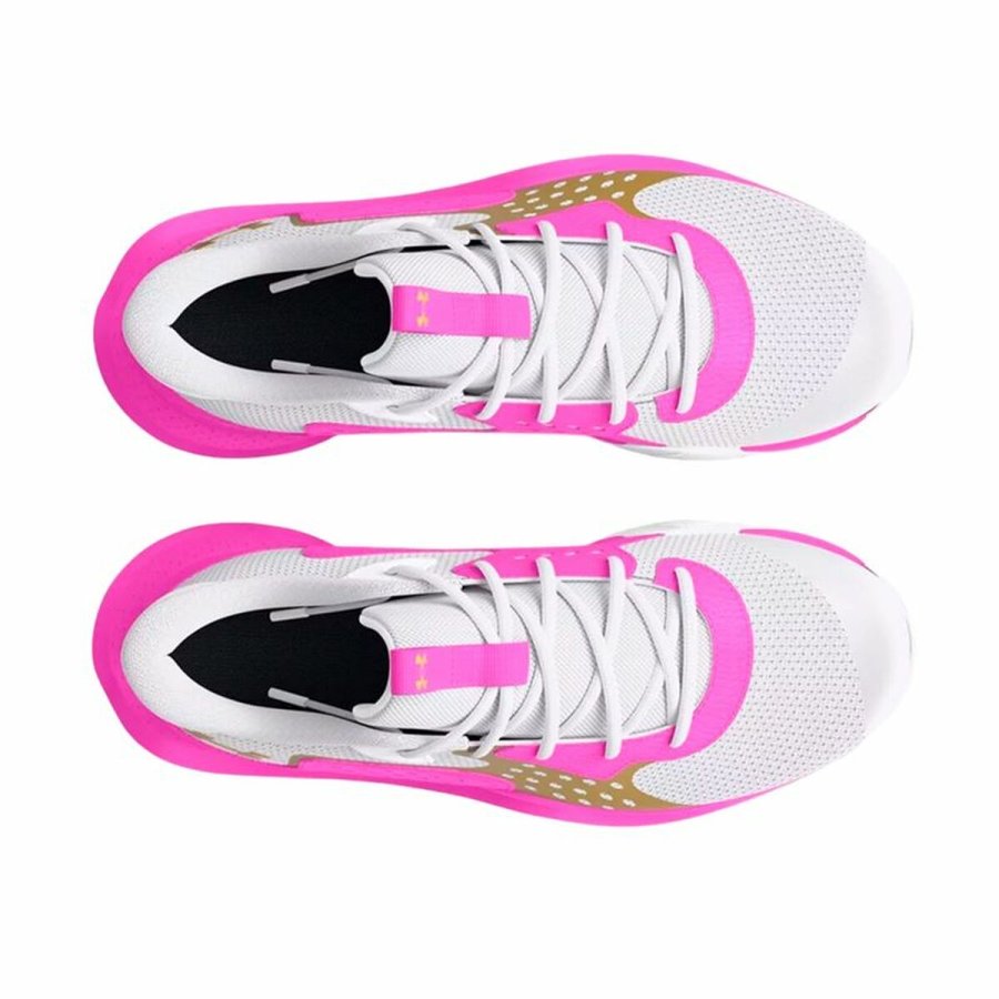 Basketballsko til voksne Under Armour Jet '23 Hvid #4
