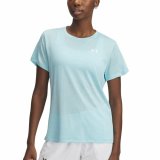 Kort�rmet T-shirt til Kvinder Under Armour Tech Himmelbl� #1