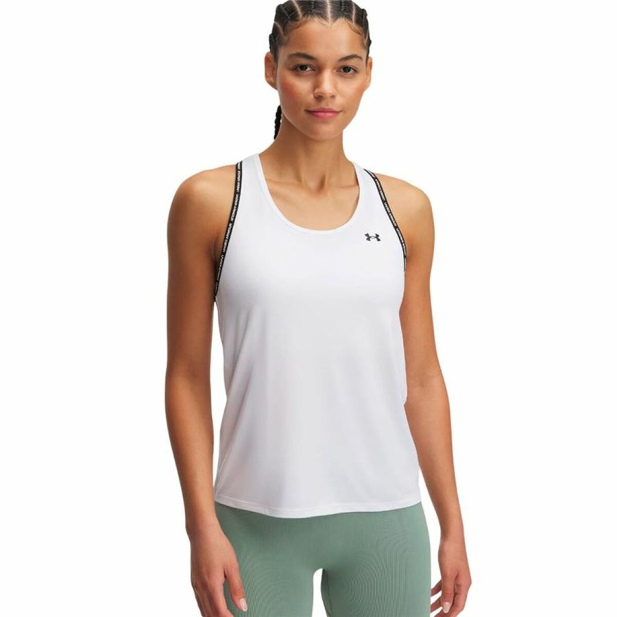 Tank top kvinder Under Armour Tech Hvid (S) #1