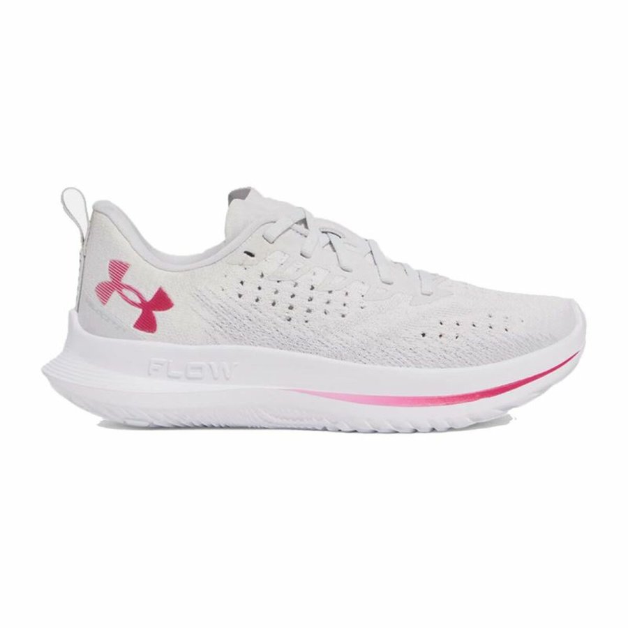 Lbesko til voksne Under Armour Velociti 4 Hvid #1