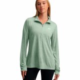Kvinde Langrmet T-Shirt Under Armour Tech 1/2 Zip #1