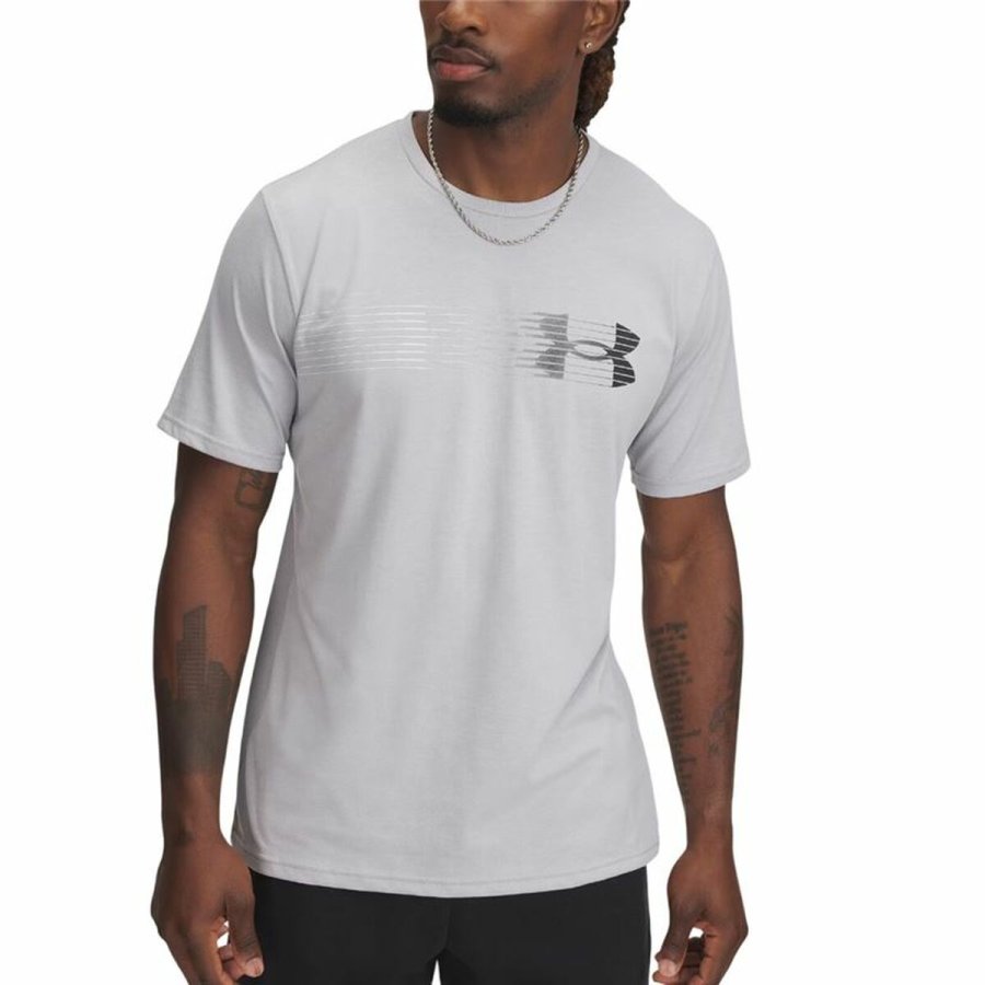 Kort�rmet T-shirt til M�nd Under Armour Lc Fly In Logo #1