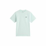 Kortrmet T-shirt til Kvinder Vans Left Chest Logo Em Hint Of Mint Akvamarin #1