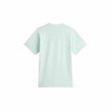 Kortrmet T-shirt til Kvinder Vans Left Chest Logo Em Hint Of Mint Akvamarin #2