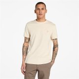 Kort�rmet T-shirt til M�nd Timberland Dunstan River Beige #2