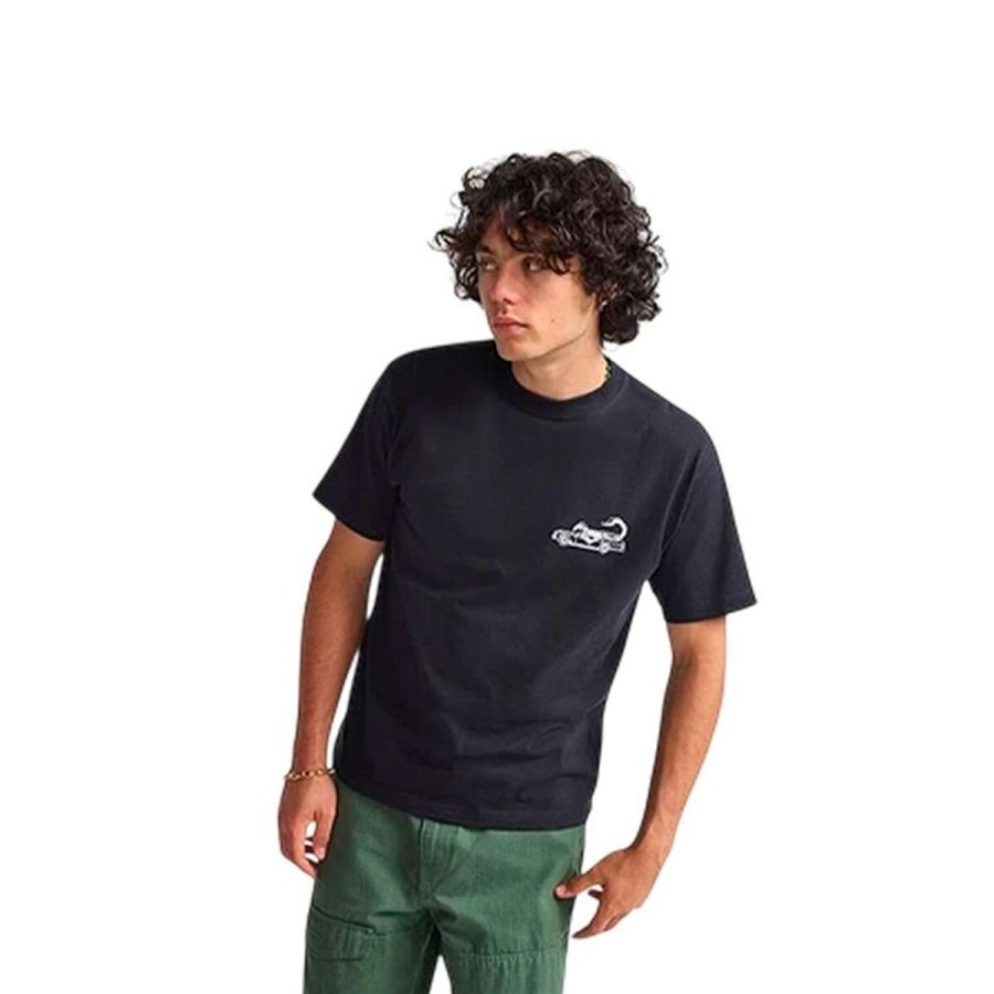 Kort�rmet T-shirt til M�nd Vans Sting Wagon Ss Sort #1