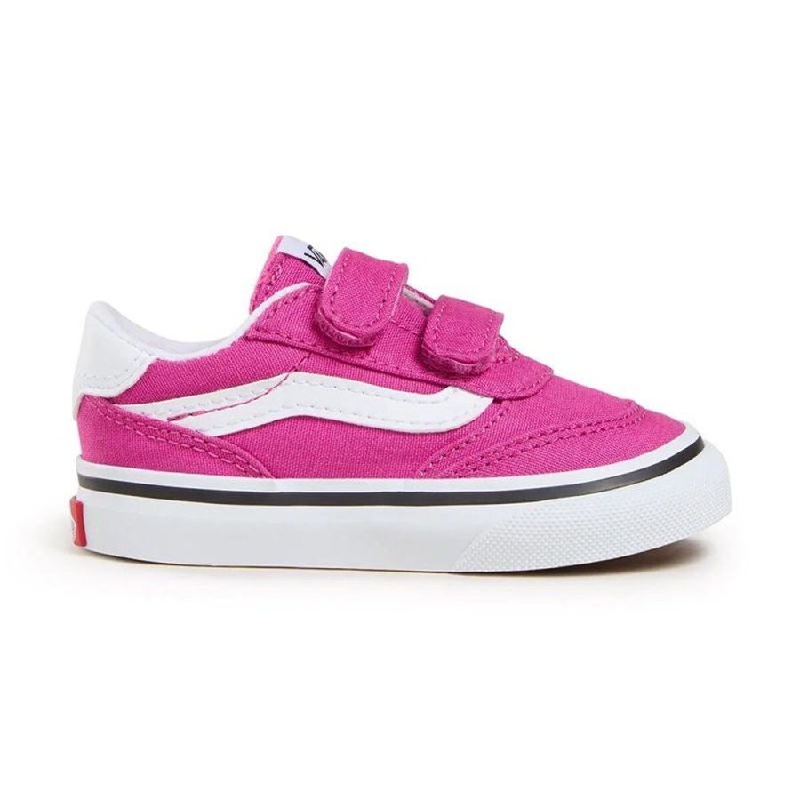 Sportssko til baby Vans Brooklyn Ls V Cnvs Fuchsia #1