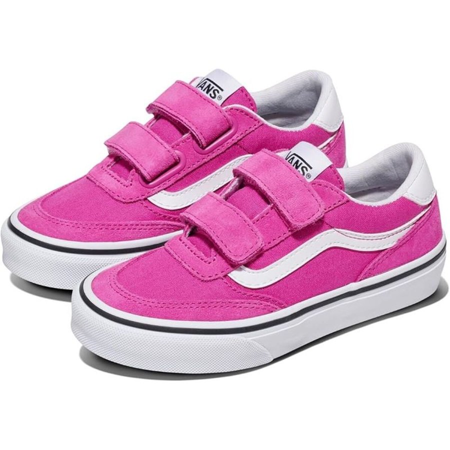 Sportssko til baby Vans Brooklyn Ls V Cnvs Fuchsia #5
