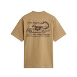 Kort�rmet T-shirt til M�nd Vans Sting Wagon Ss Lys brun #2