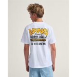 B�rne Kort�rmet T-shirt Vans Shop Front Hvid #2