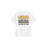 Kort�rmet T-shirt til M�nd Vans VN000M60FLB1 Hvid #1