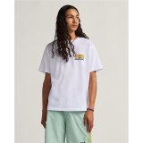 Kort�rmet T-shirt til M�nd Vans VN000M60FLB1 Hvid #2