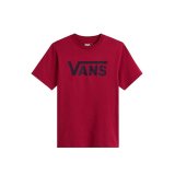 B�rne Kort�rmet T-shirt Vans Classic Bordeaux R�dbrun M�rker�d #1