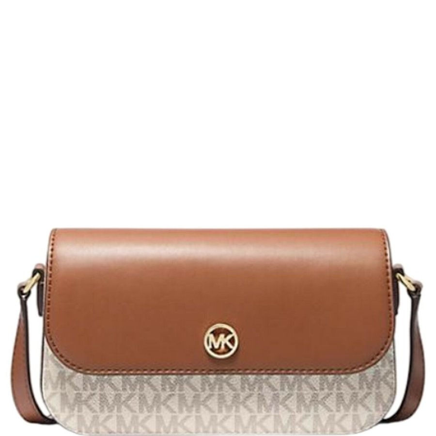 Skuldertaske Michael Kors 35F4GTVC1B-VANILLA Beige 21 x 14 x 4,5 cm #1