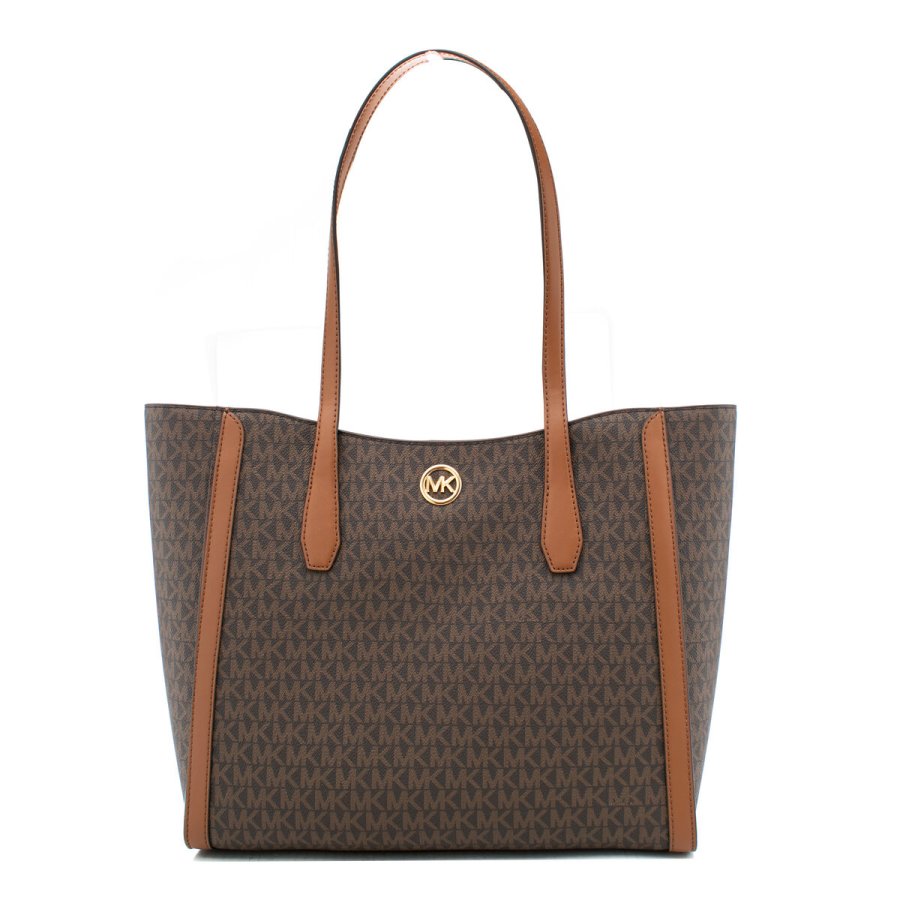 Skuldertaske Michael Kors Leida Brun 34 x 29 x 12 cm #1