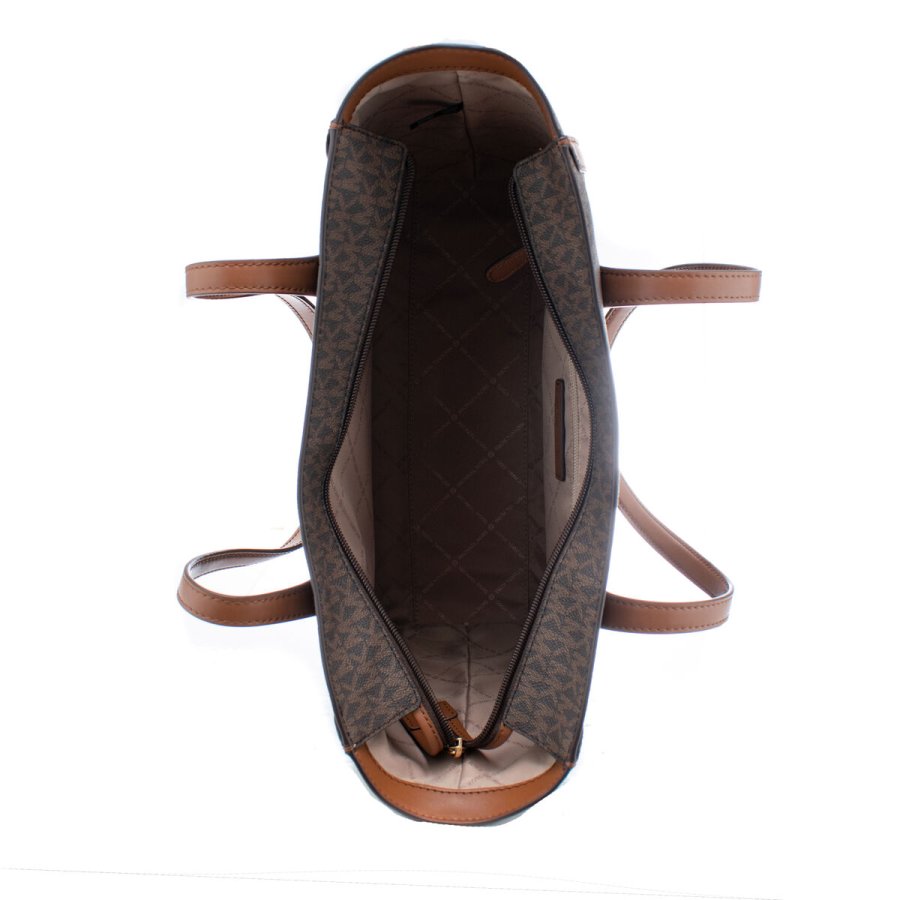 Skuldertaske Michael Kors Leida Brun 34 x 29 x 12 cm #3