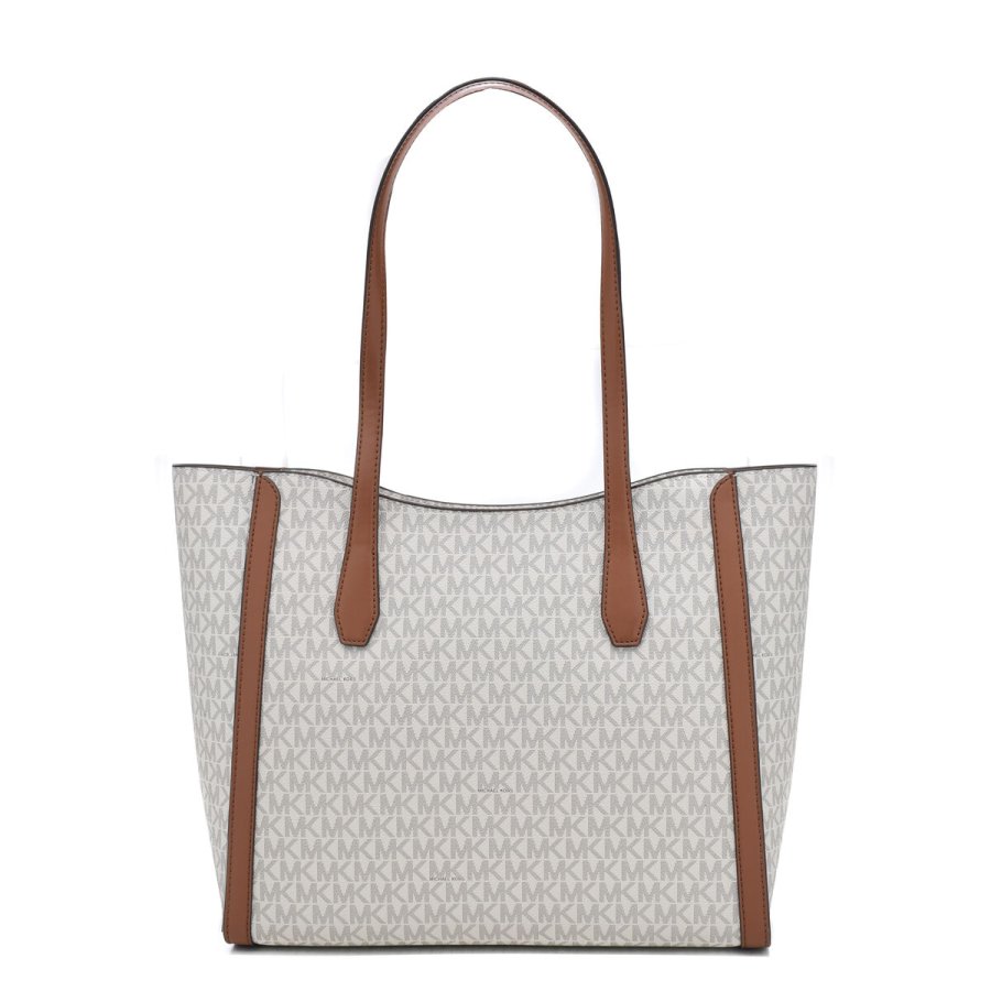 Skuldertaske Michael Kors Leida Beige 34 x 29 x 12 cm #2