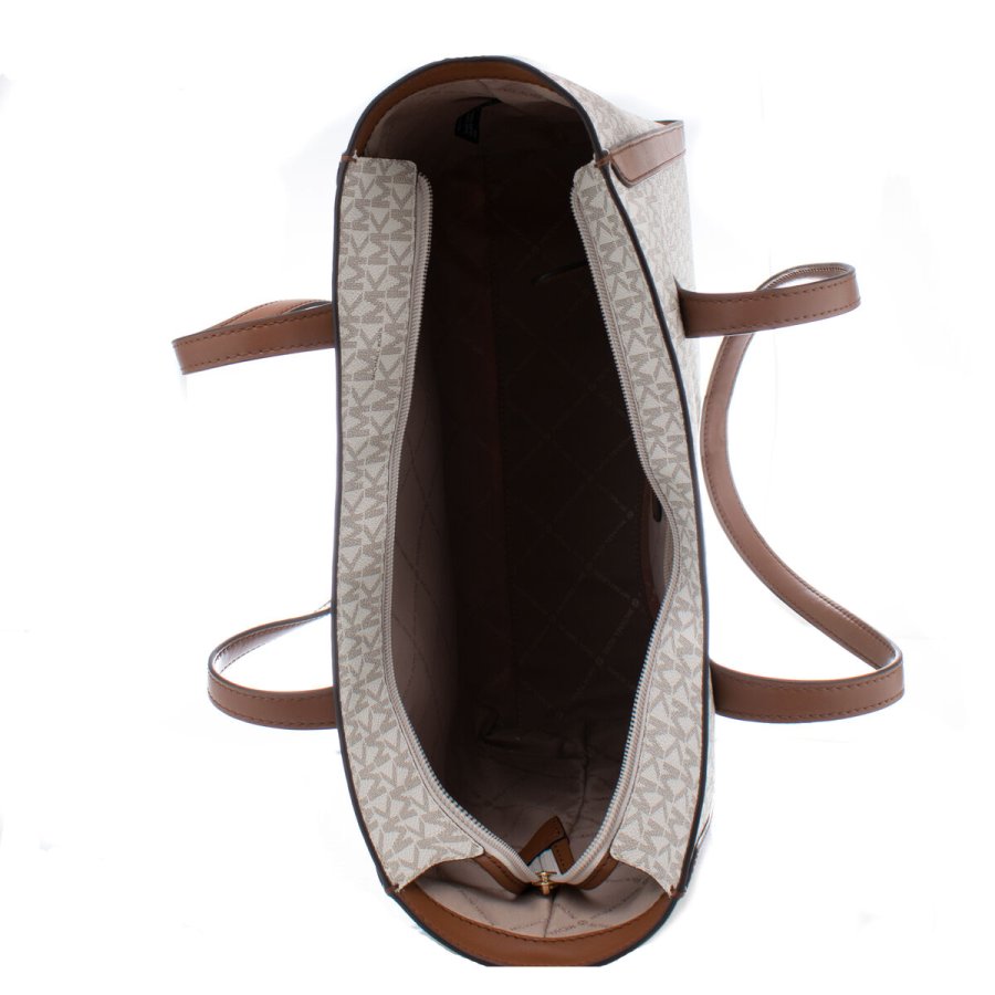 Skuldertaske Michael Kors Leida Beige 34 x 29 x 12 cm #3