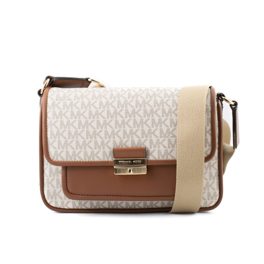 Skuldertaske Michael Kors Bradshaw Beige 24 x 17 x 10 cm #1