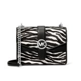 Skuldertaske Michael Kors 35S5SGRC1H-BLACK Sort #1