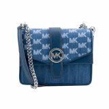 Skuldertaske Michael Kors GREENWICH Bl� 21 x 15 x 8 cm #1