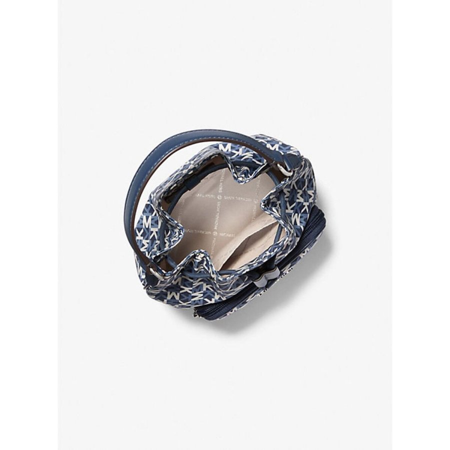 Skuldertaske Michael Kors KHAI Bl� 17 x 20 x 11 cm #3