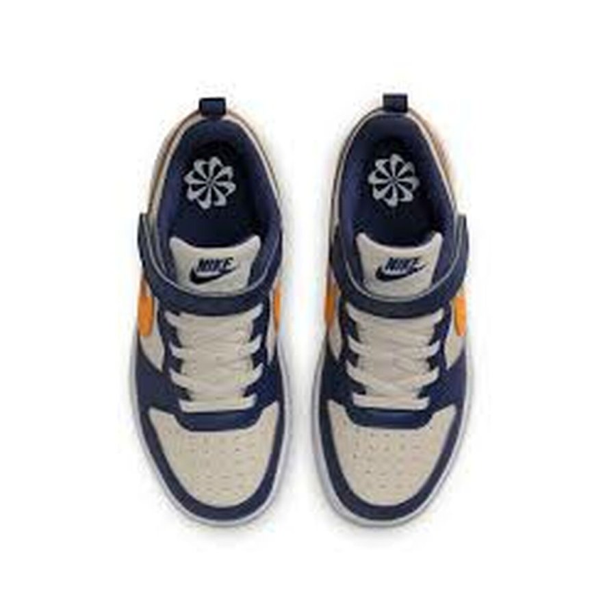 Kondisko til B�rn Nike COURT BOROUGH LOW RECRAFT BPV DV5457 126 Hvid #2