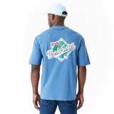 Kortrmet T-shirt til Mnd New Era LA Dodgers MLB World Series #5