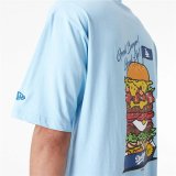Kortrmet T-shirt til Mnd New Era LA Dodgers MLB Burger #4