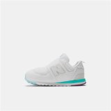 Sportssko til brn New Balance 574 NEW-B HOOK LOOP Hvid #2