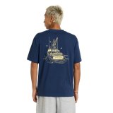 Kort�rmet T-shirt til M�nd New Balance LOB BOT SS MT51923 NNY Marinebl� #2