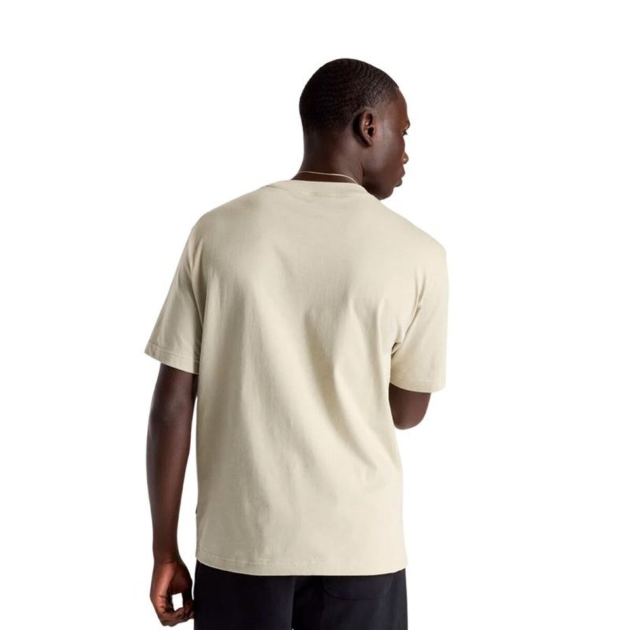 Kort�rmet T-shirt til M�nd New Balance Reimagined Graphic 1 Lysegr� #2