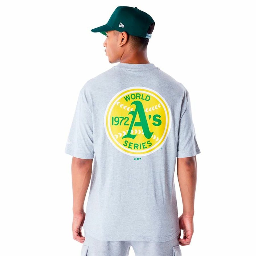 Kortrmet T-shirt til Mnd New Era MLB WORLD SERIES OS Oakland Athletics #2