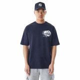 Kortrmet T-shirt til Mnd New Era BASEBALL GRPHIC OS New York Yankees #1