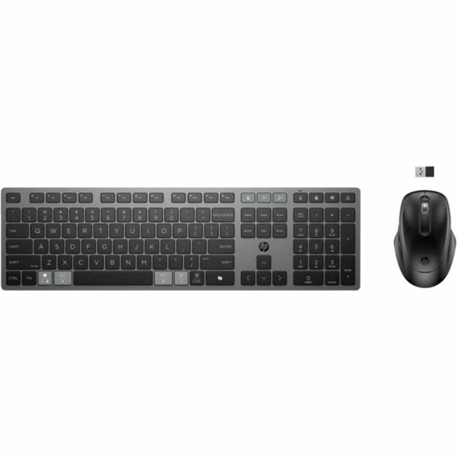 Tastatur og mus HP 9T5B0UT Sort #1