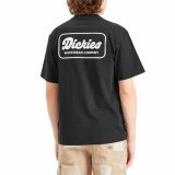 Kortrmet T-shirt til Mnd Dickies Lewistown Ss Sort #3