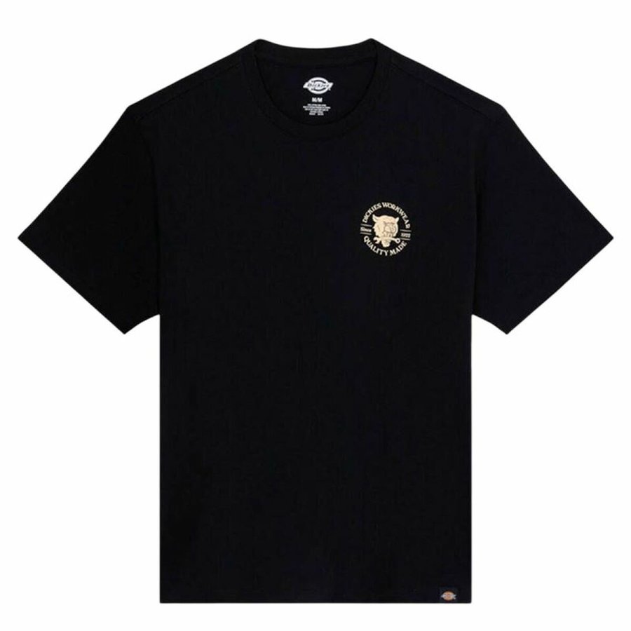 Kortrmet T-shirt til Mnd Dickies Wrench Ss Sort #1