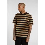 Kort�rmet T-shirt til M�nd Dickies York Stripe Sort #3