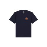 Kort�rmet T-shirt til M�nd Dickies Apison Ss Marinebl� #1