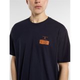 Kort�rmet T-shirt til M�nd Dickies Apison Ss Marinebl� #5