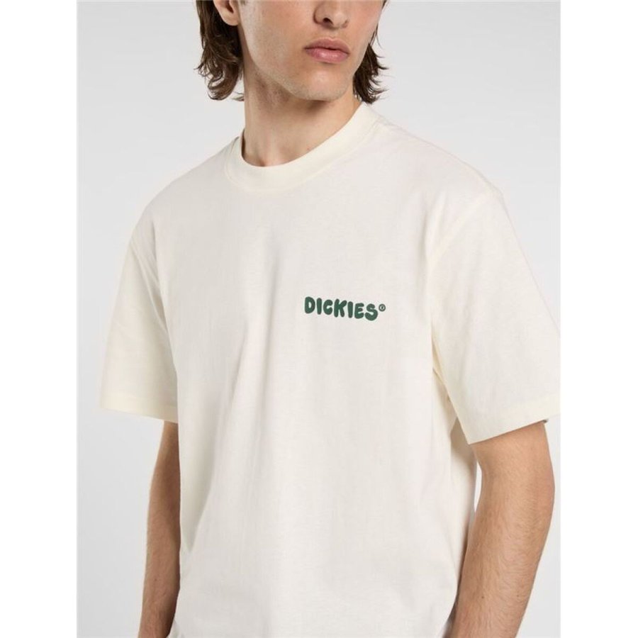 Kort�rmet T-shirt til M�nd Dickies Gordonsville Ss Hvid #5