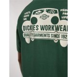 Kort�rmet T-shirt til M�nd Dickies Gordonsville Ss Gr�n #6