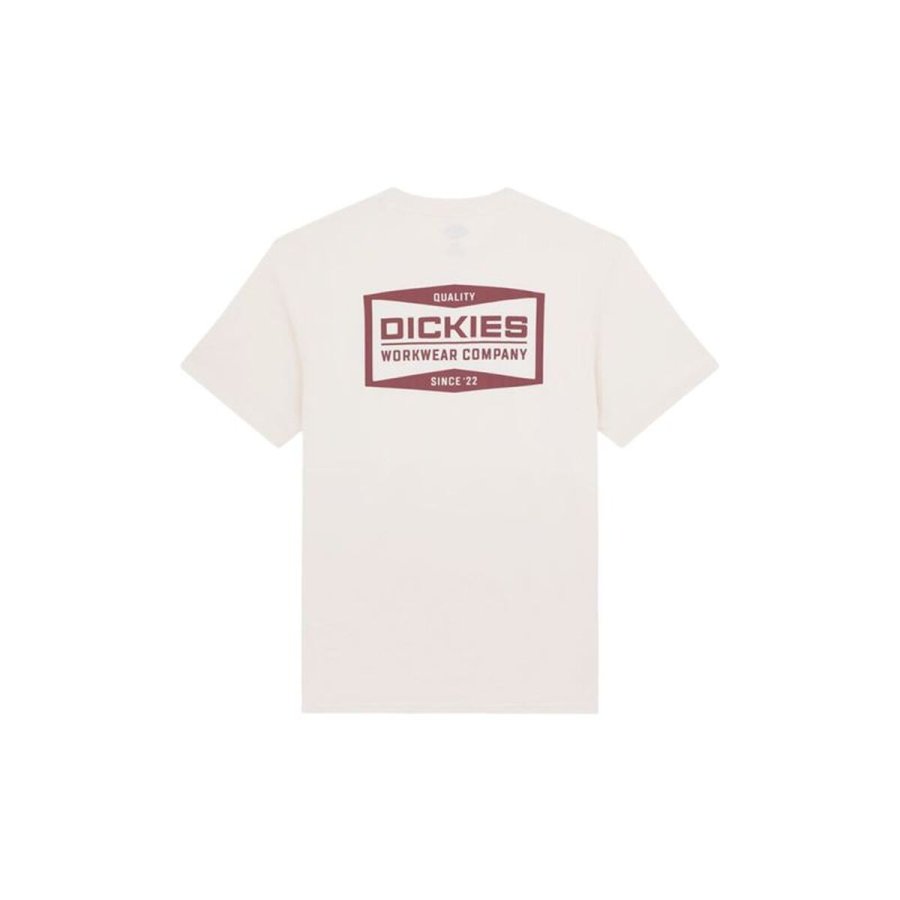 Kort�rmet T-shirt til M�nd Dickies Bolivar Ss Hvid #3