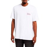 Kort�rmet T-shirt til M�nd Dickies Donut House Ss Hvid #1