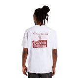 Kort�rmet T-shirt til M�nd Dickies Donut House Ss Hvid #2